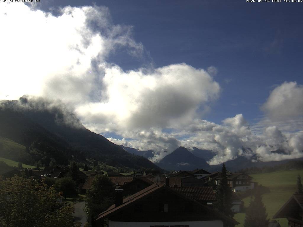 Archiv Foto Webcam Schöllang