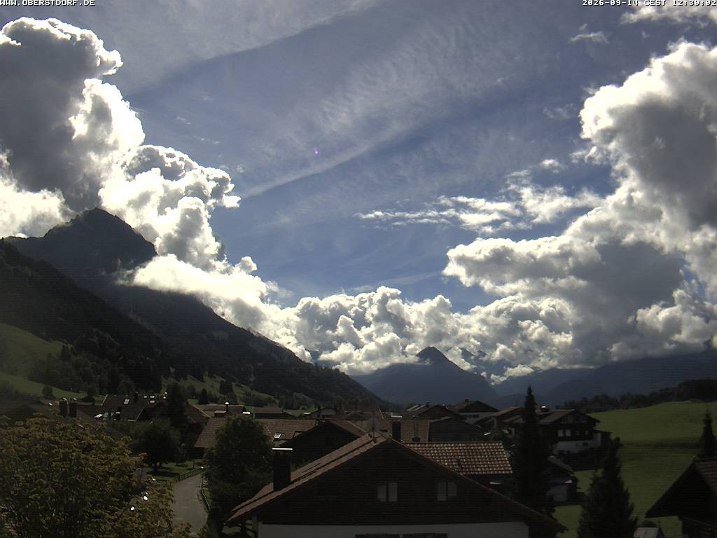 Archiv Foto Webcam Schöllang