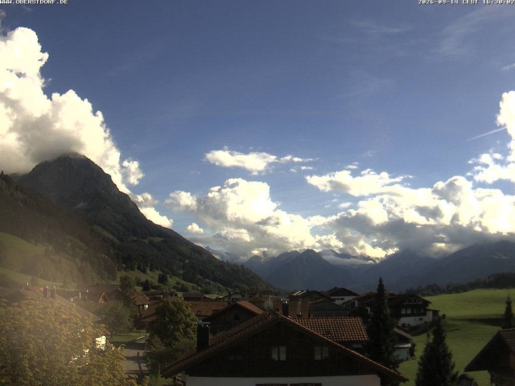 Archiv Foto Webcam Schöllang