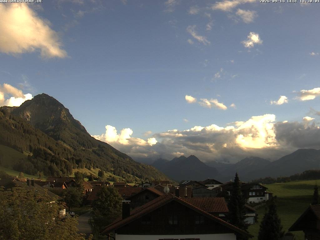 Archiv Foto Webcam Schöllang
