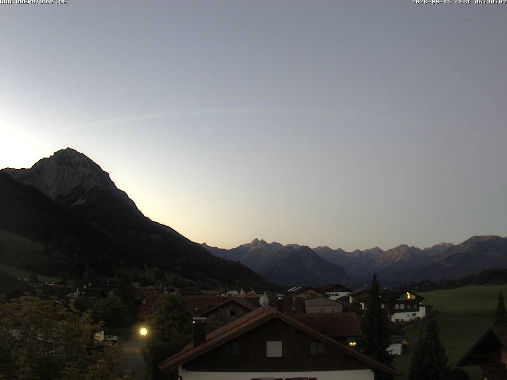 Archiv Foto Webcam Schöllang