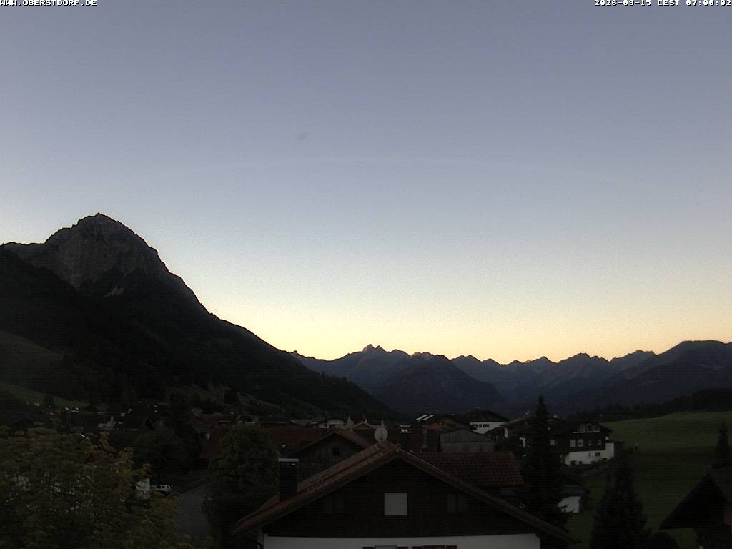 Archiv Foto Webcam Schöllang