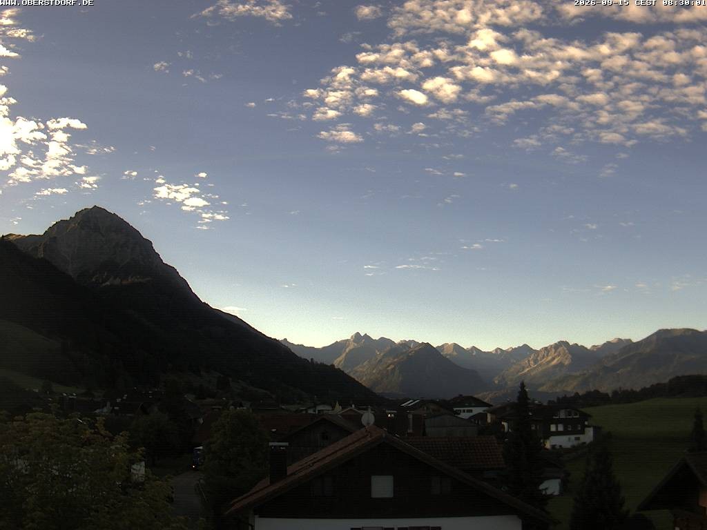 Archiv Foto Webcam Schöllang