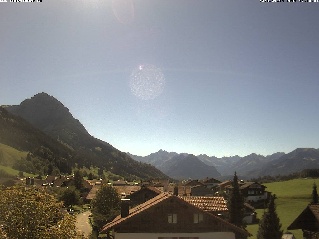 Archiv Foto Webcam Schöllang