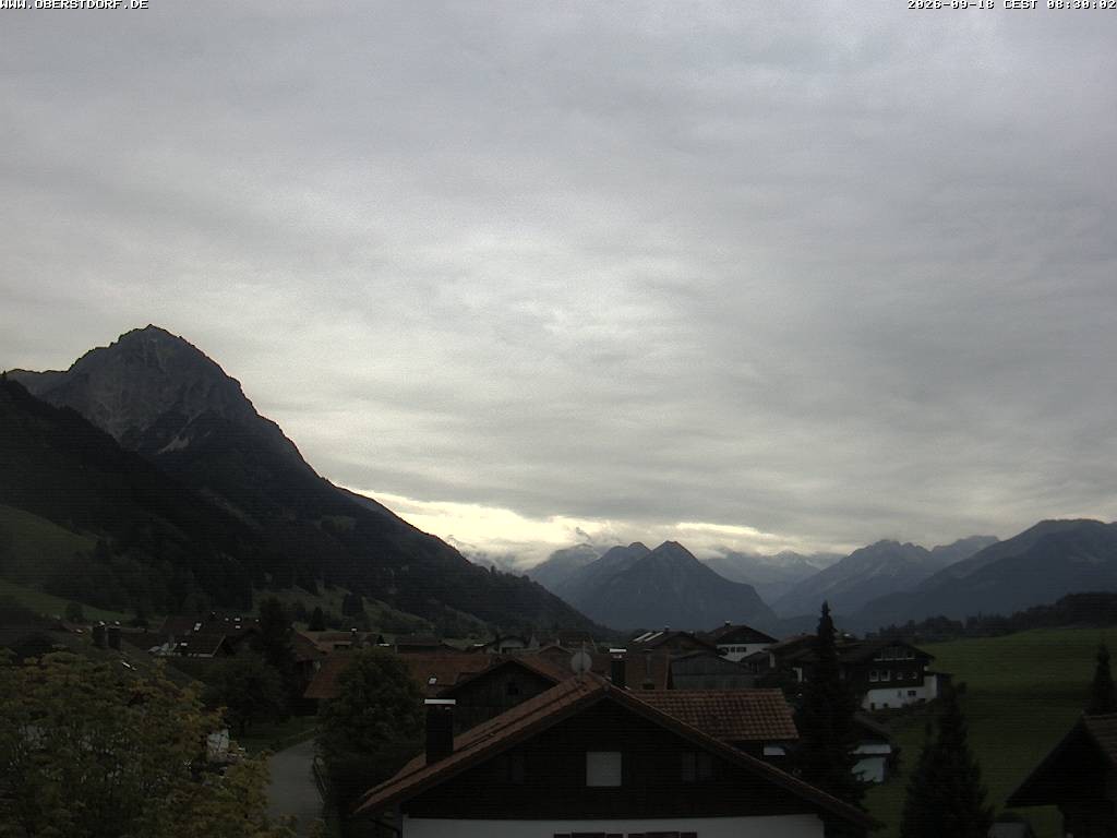 Archiv Foto Webcam Schöllang