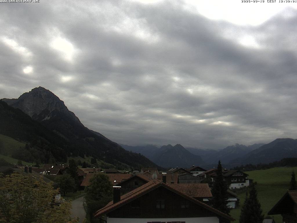 Archiv Foto Webcam Schöllang
