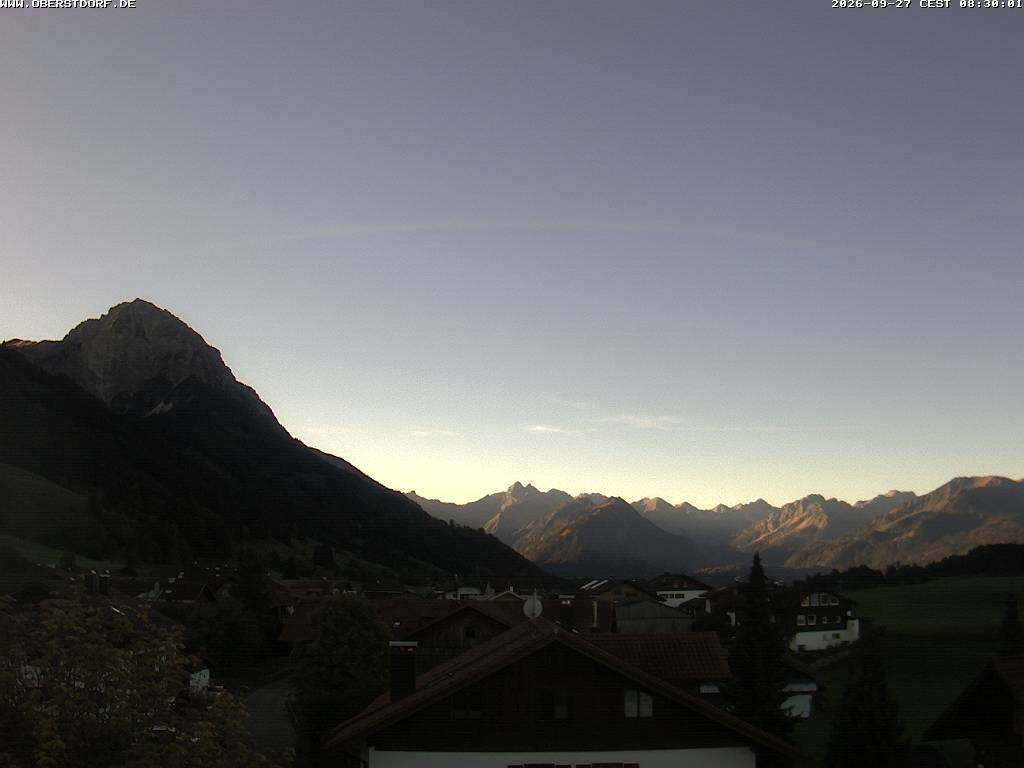 Archiv Foto Webcam Schöllang