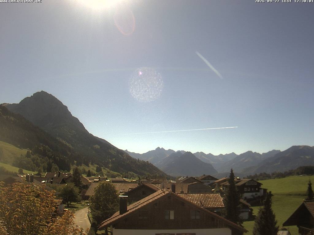 Archiv Foto Webcam Schöllang