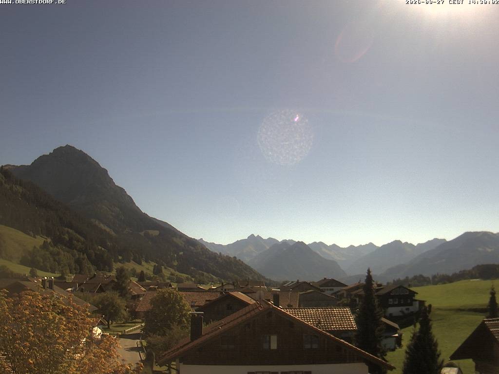 Archiv Foto Webcam Schöllang