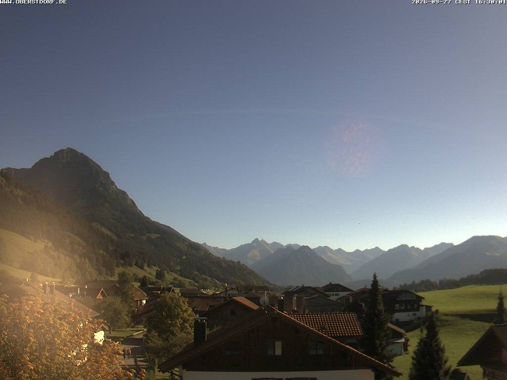 Archiv Foto Webcam Schöllang