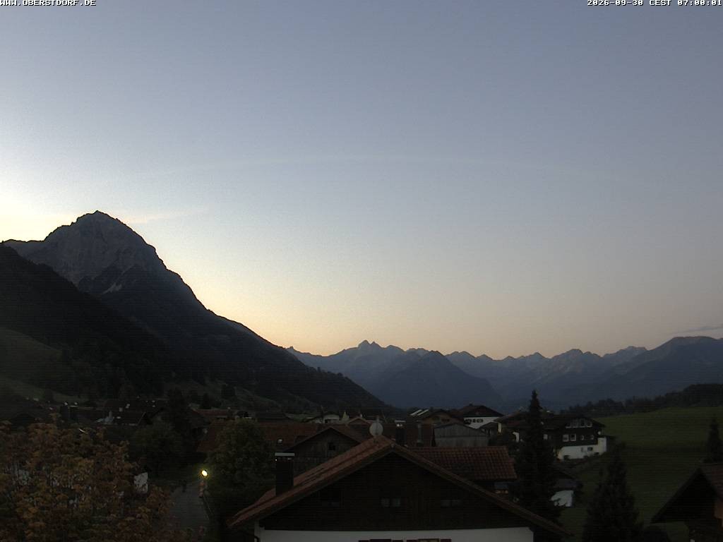 Archiv Foto Webcam Schöllang