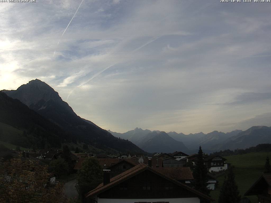 Archiv Foto Webcam Schöllang