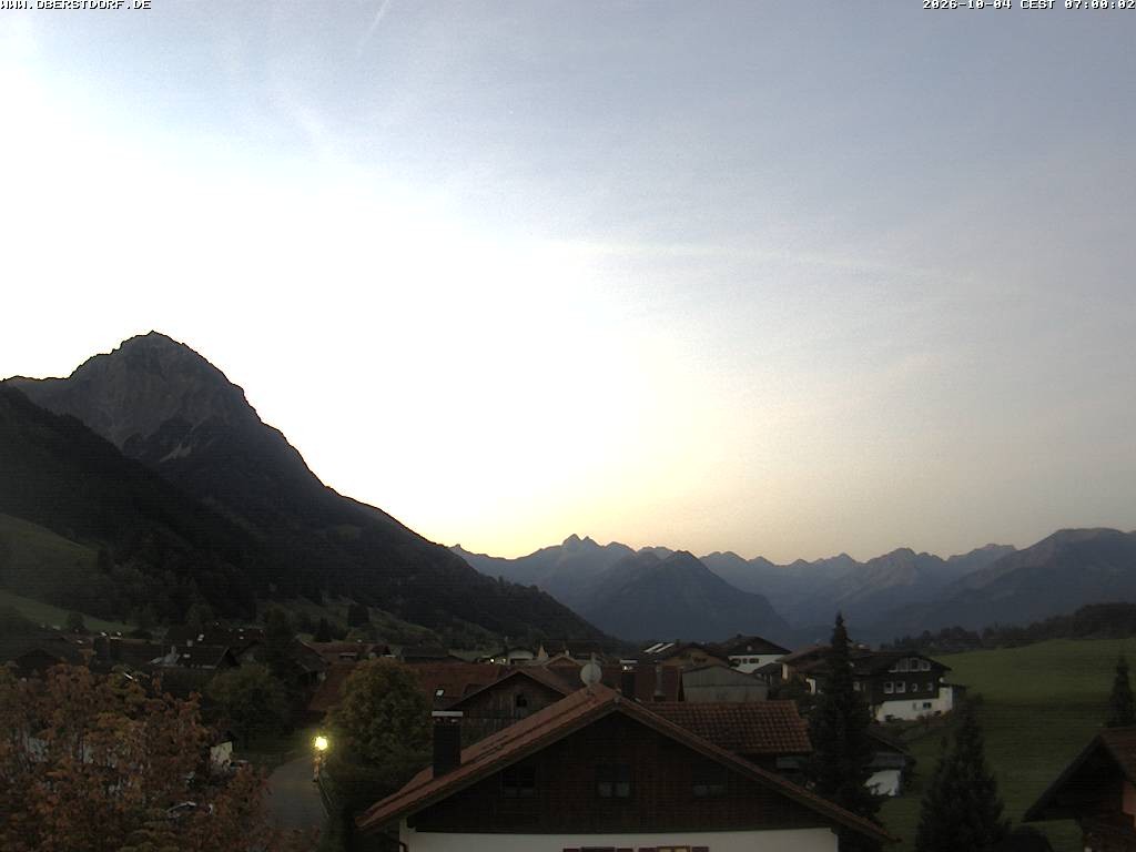 Archiv Foto Webcam Schöllang