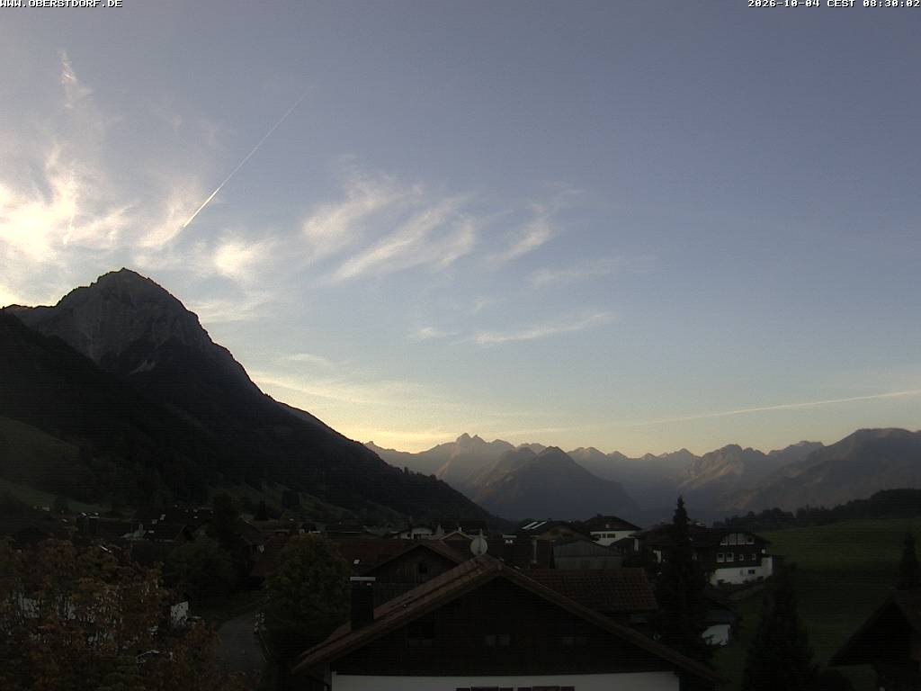 Archiv Foto Webcam Schöllang
