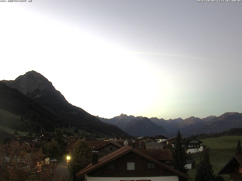 Archiv Foto Webcam Schöllang