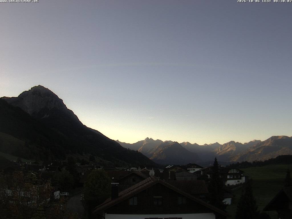 Archiv Foto Webcam Schöllang