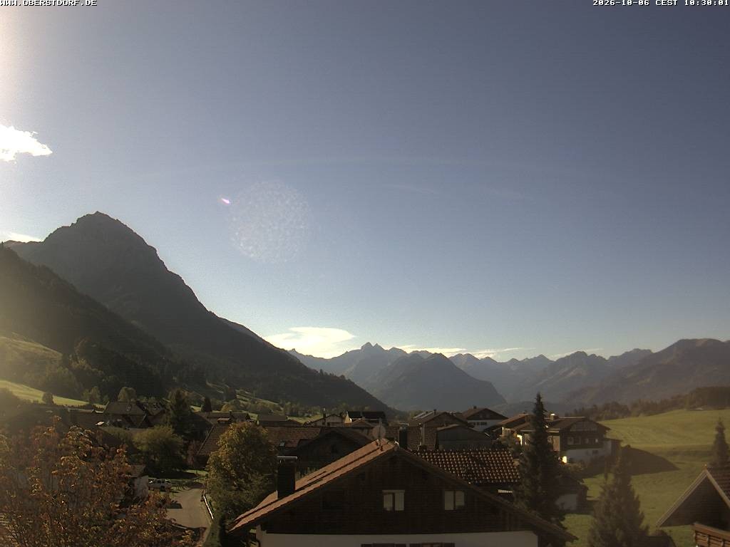 Archiv Foto Webcam Schöllang