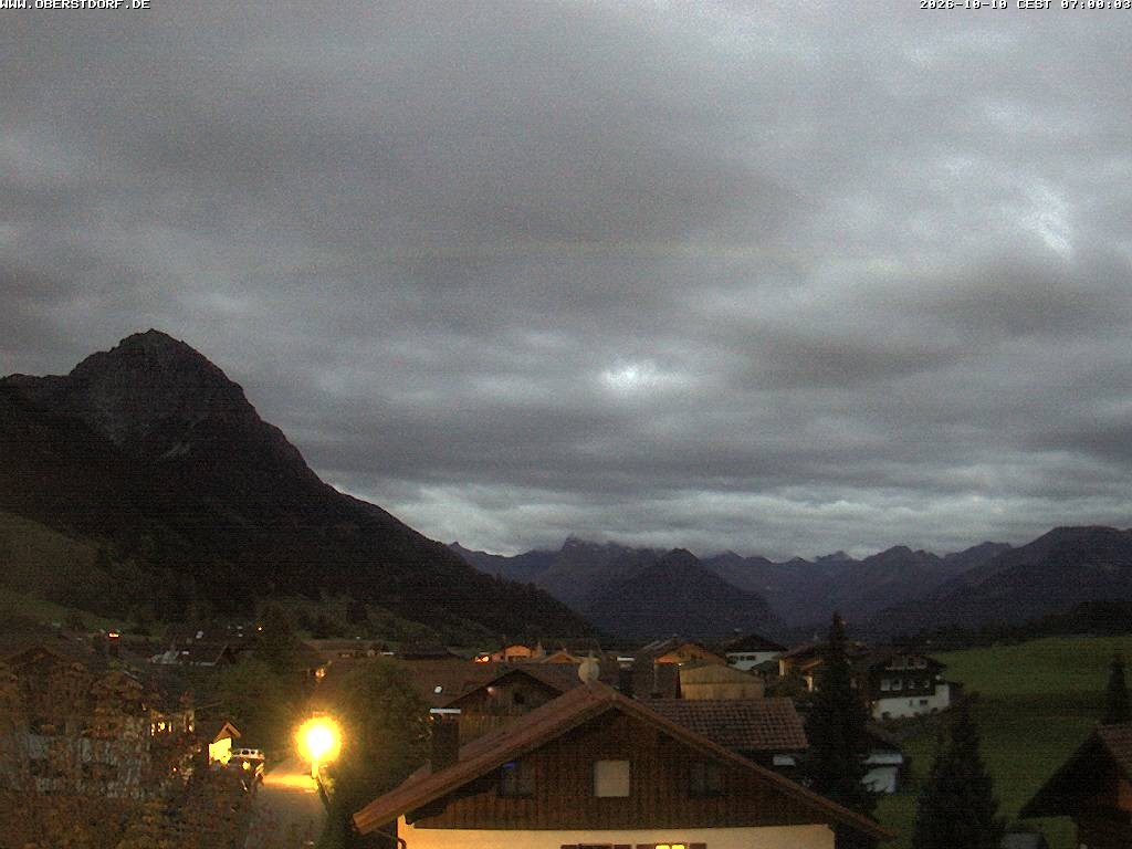 Archiv Foto Webcam Schöllang