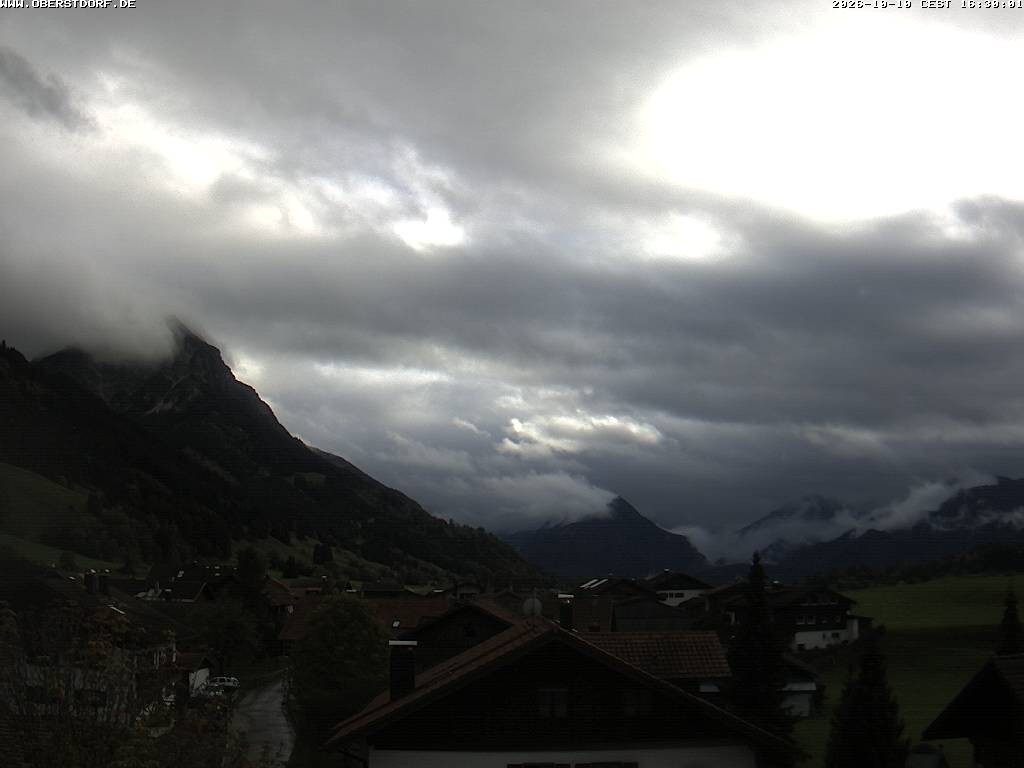 Archiv Foto Webcam Schöllang
