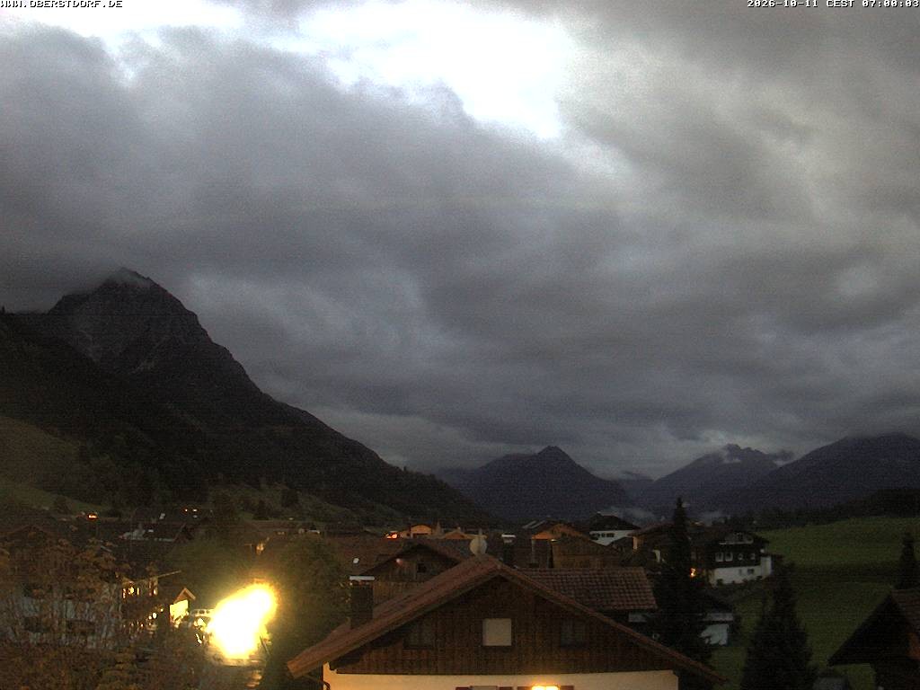 Archiv Foto Webcam Schöllang