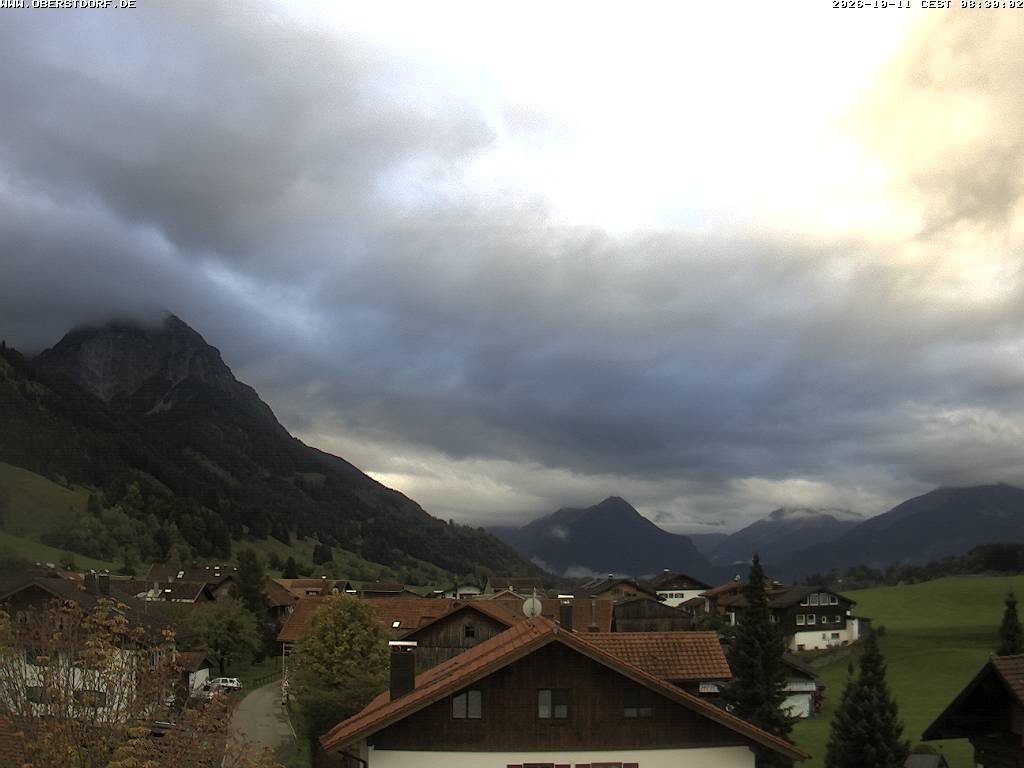 Archiv Foto Webcam Schöllang