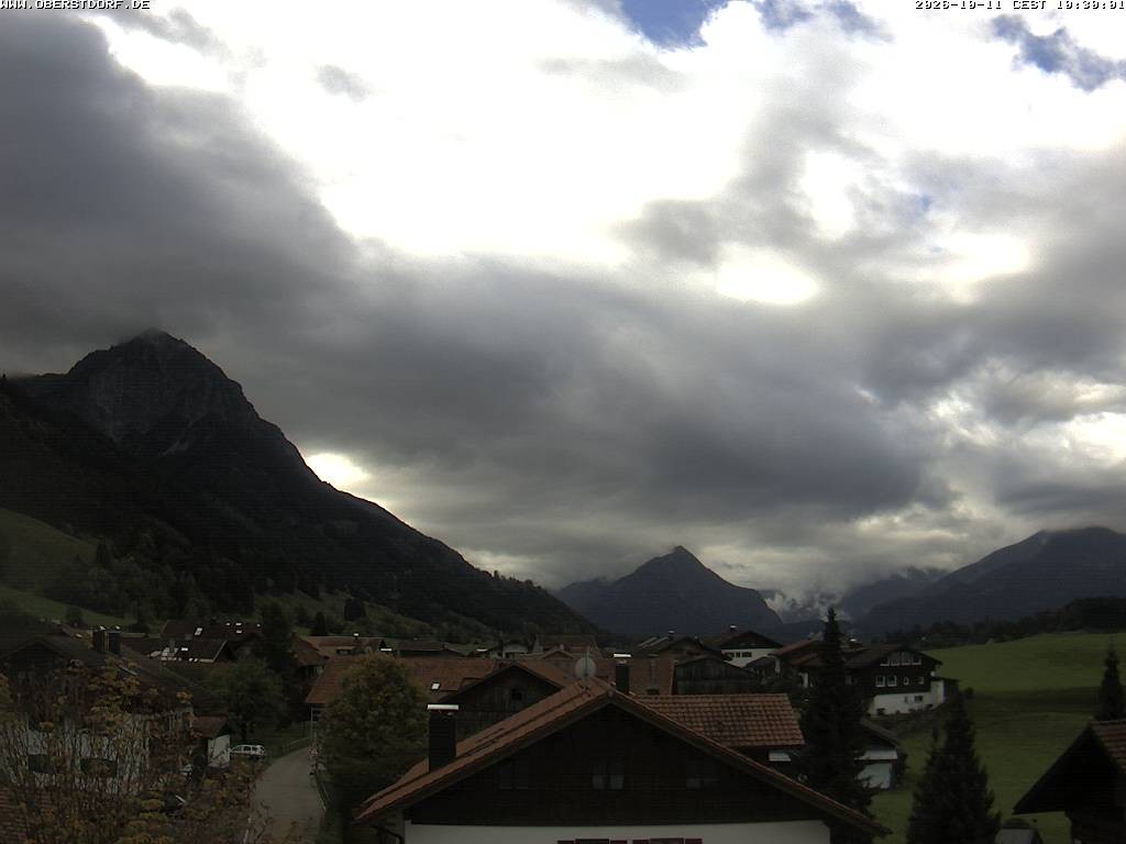 Archiv Foto Webcam Schöllang