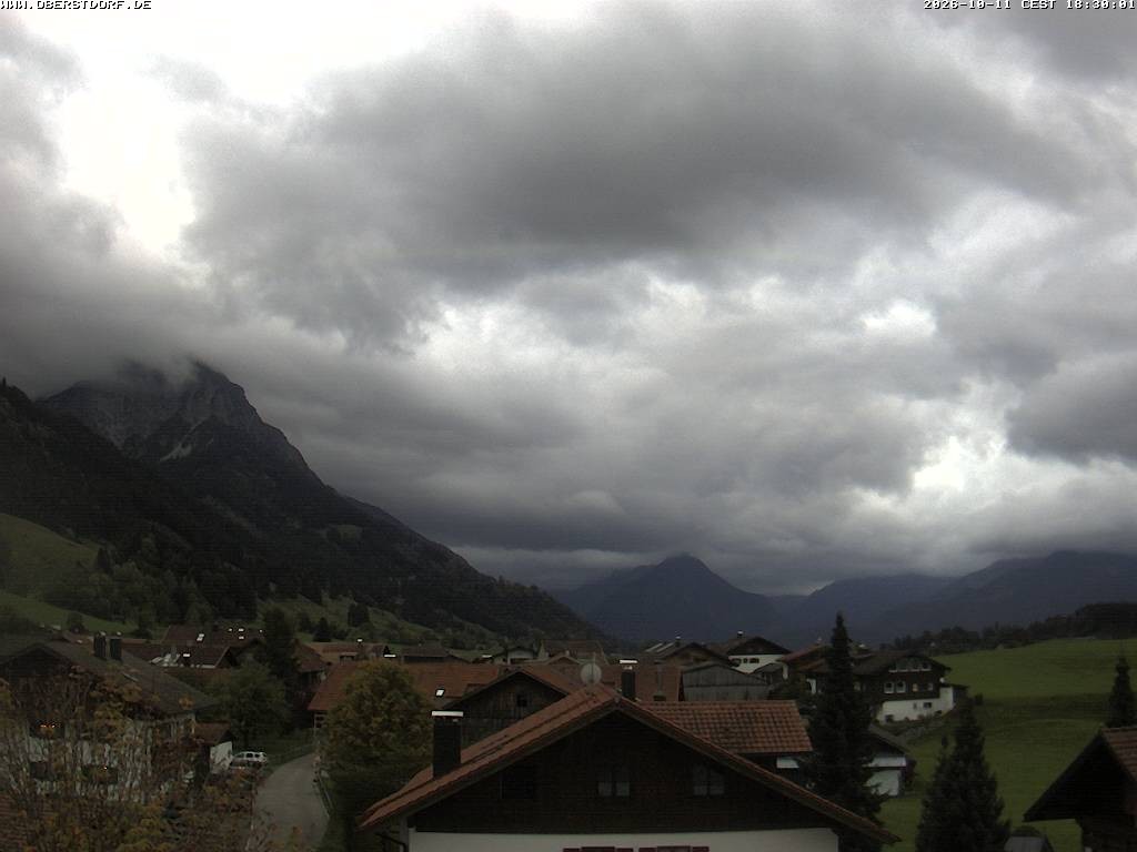 Archiv Foto Webcam Schöllang