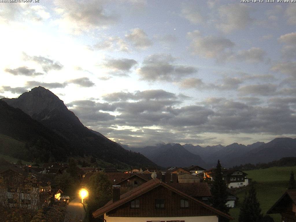 Archiv Foto Webcam Schöllang