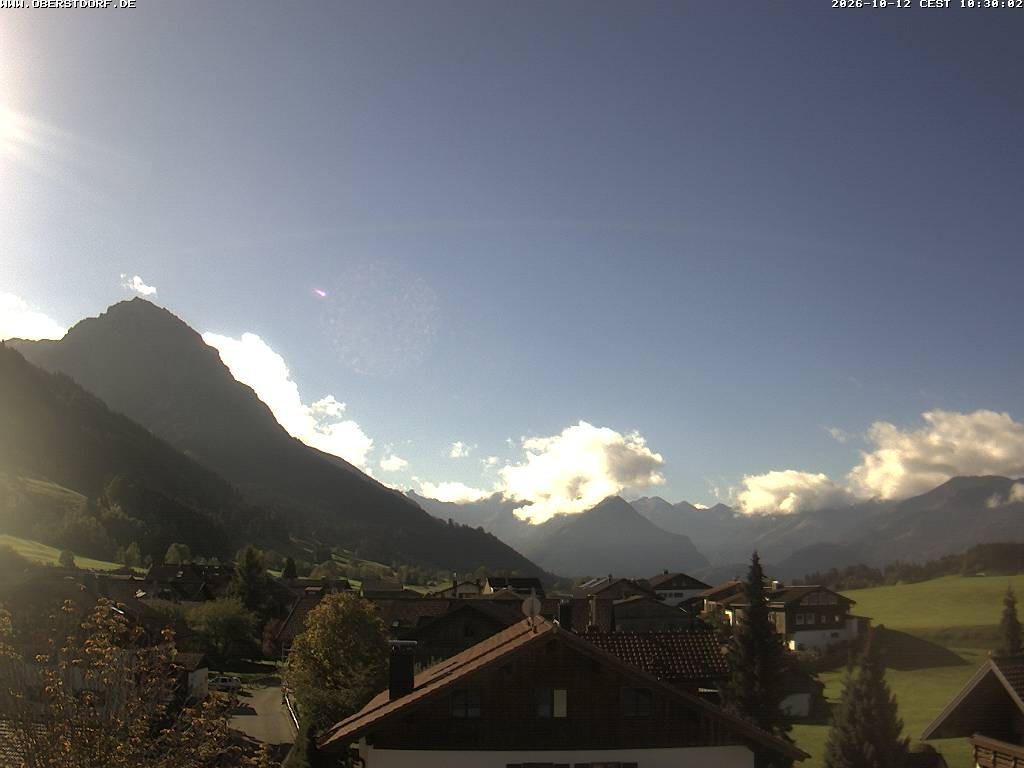 Archiv Foto Webcam Schöllang
