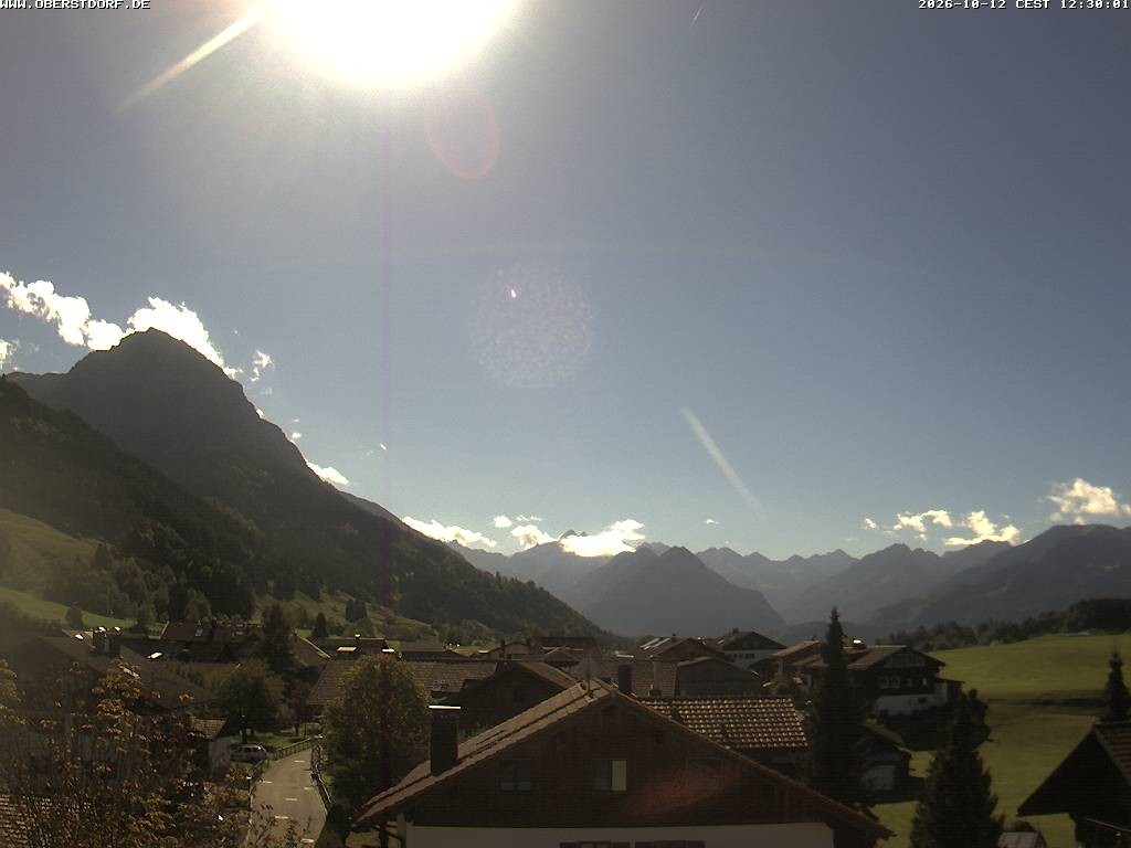 Archiv Foto Webcam Schöllang