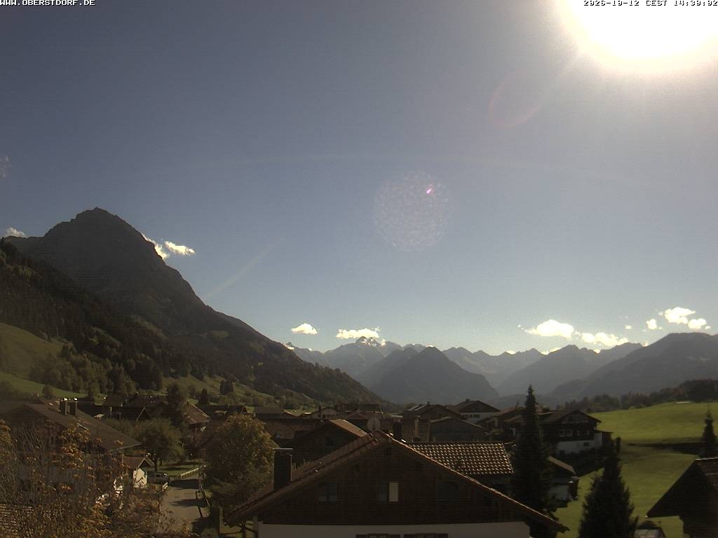 Archiv Foto Webcam Schöllang