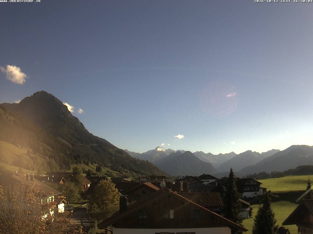 Archiv Foto Webcam Schöllang