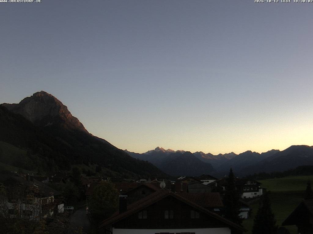Archiv Foto Webcam Schöllang