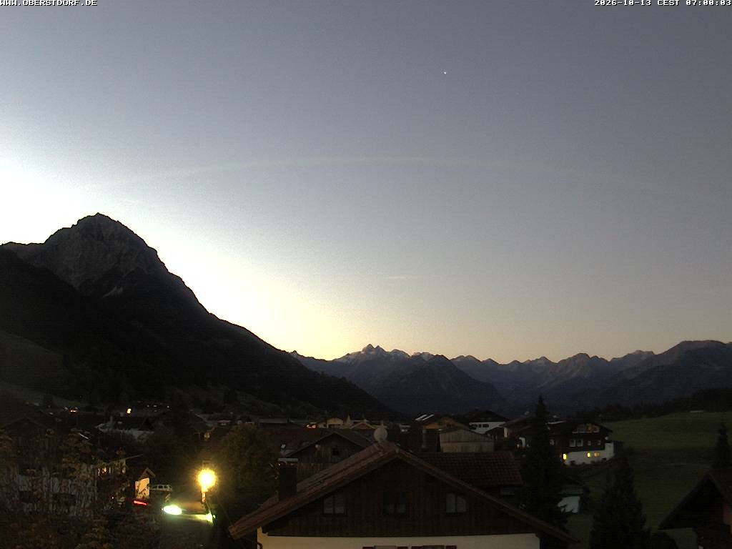 Archiv Foto Webcam Schöllang