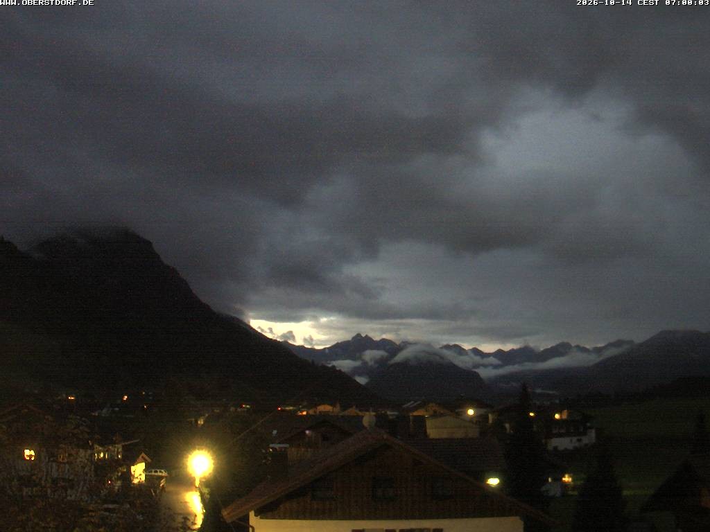Archiv Foto Webcam Schöllang