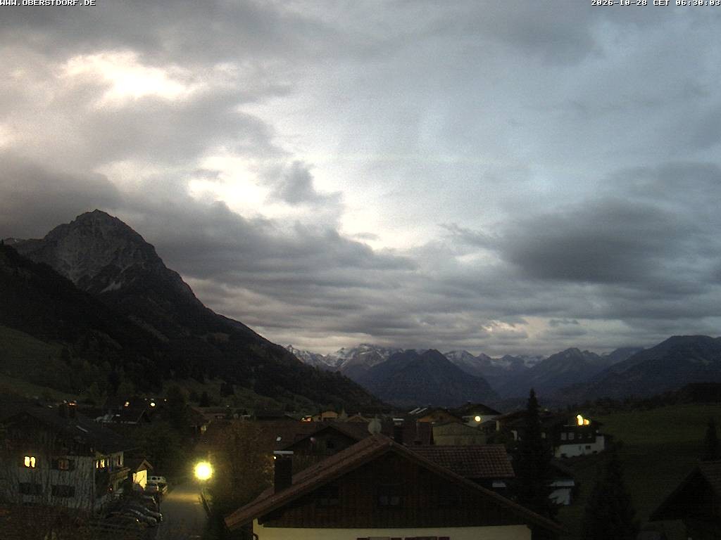 Archiv Foto Webcam Schöllang
