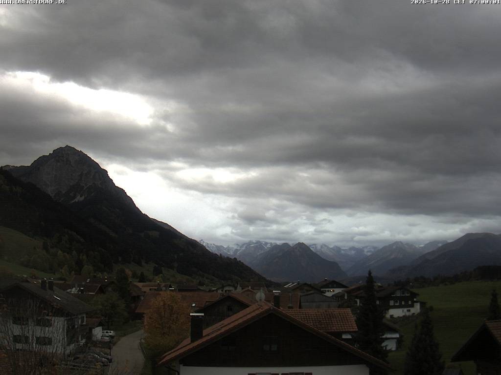 Archiv Foto Webcam Schöllang