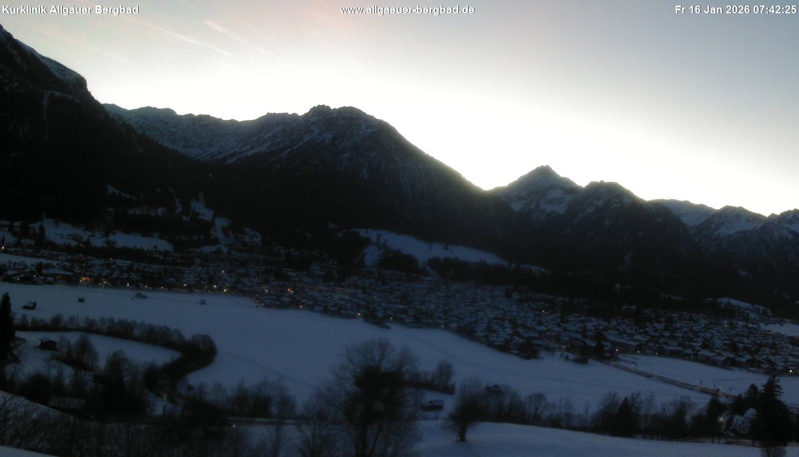 Archiv Foto Webcam Allgäuer Bergbad