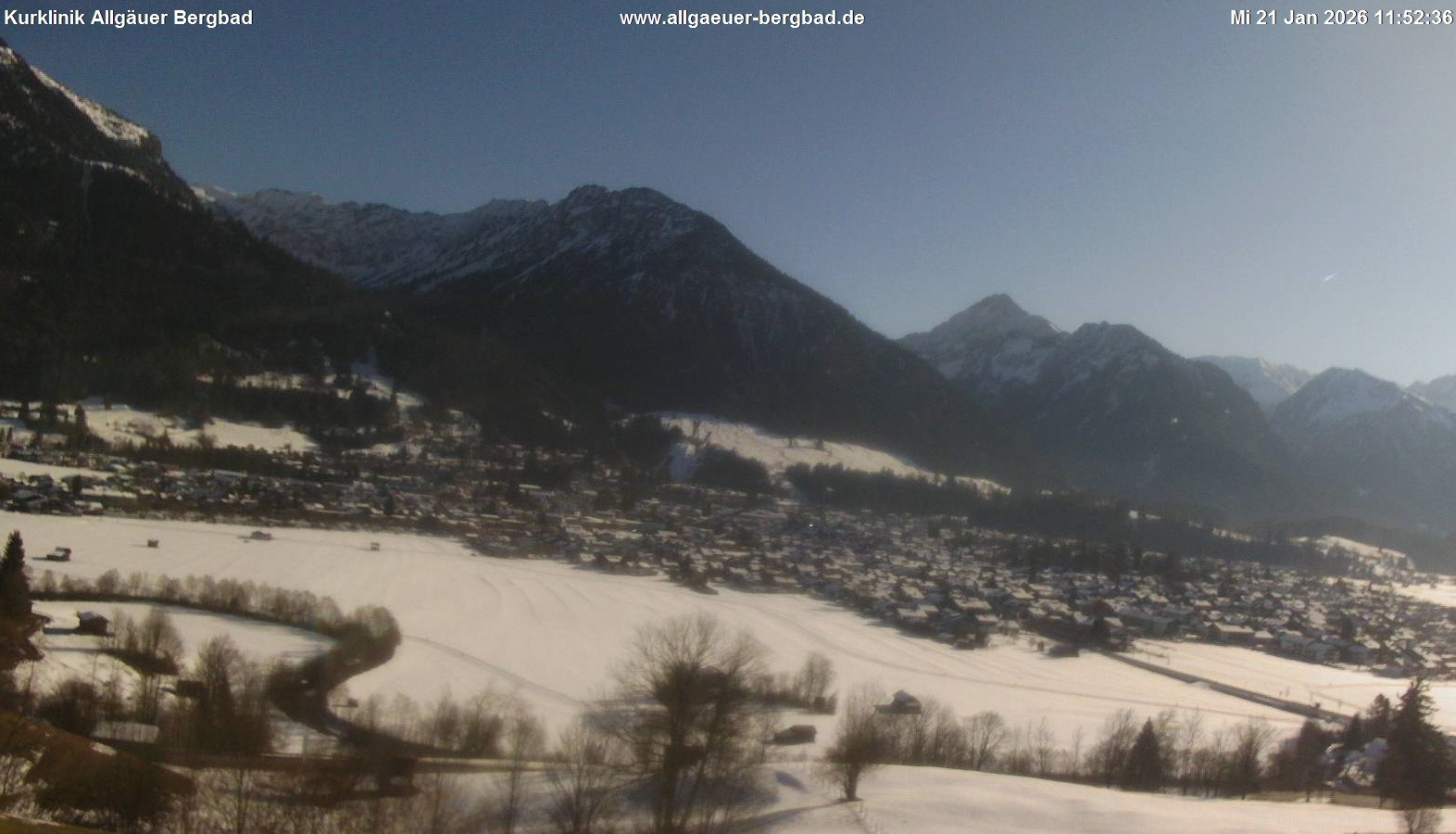 Archived image Webcam Oberstdorf Wellness Clinic