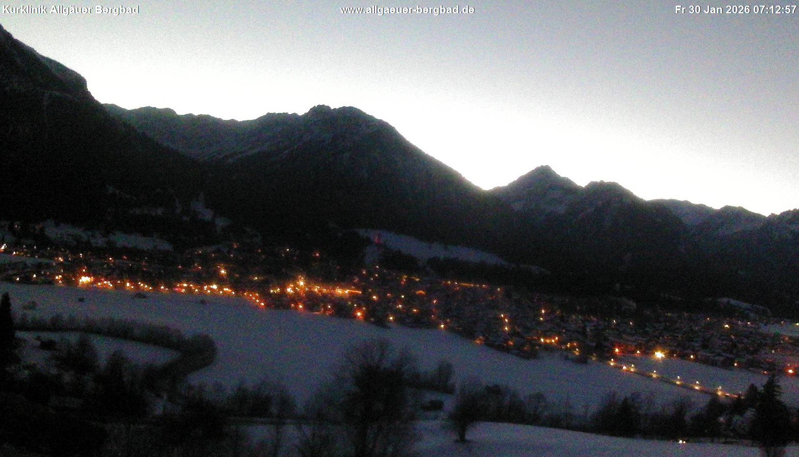 Archiv Foto Webcam Allgäuer Bergbad