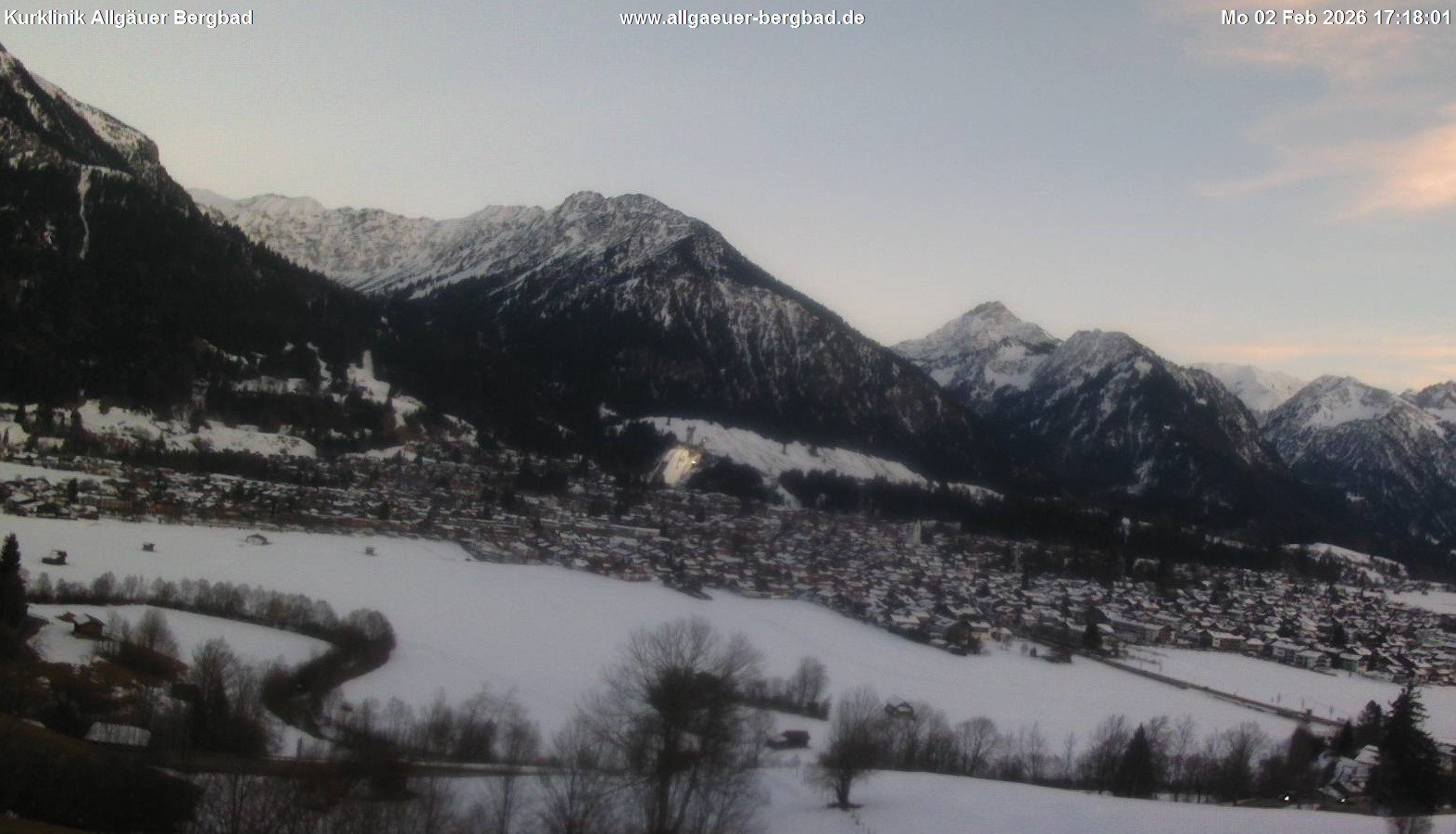 Archived image Webcam Oberstdorf Wellness Clinic