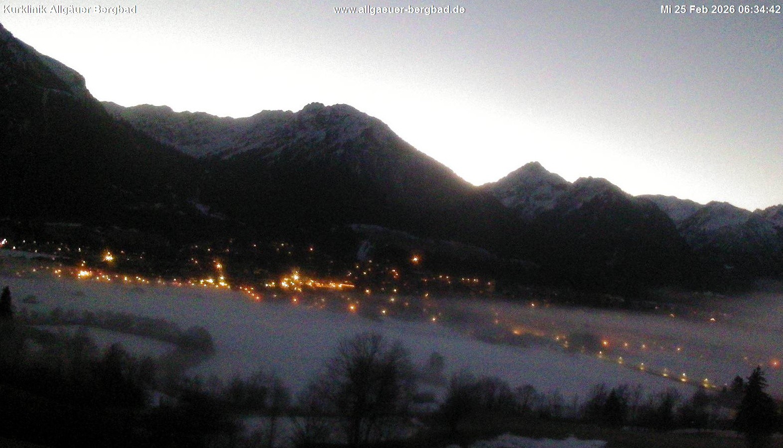 Archiv Foto Webcam Allgäuer Bergbad