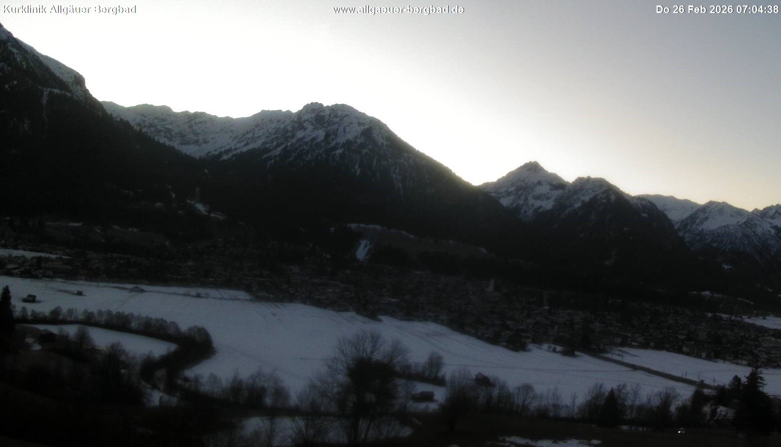 Archiv Foto Webcam Allgäuer Bergbad