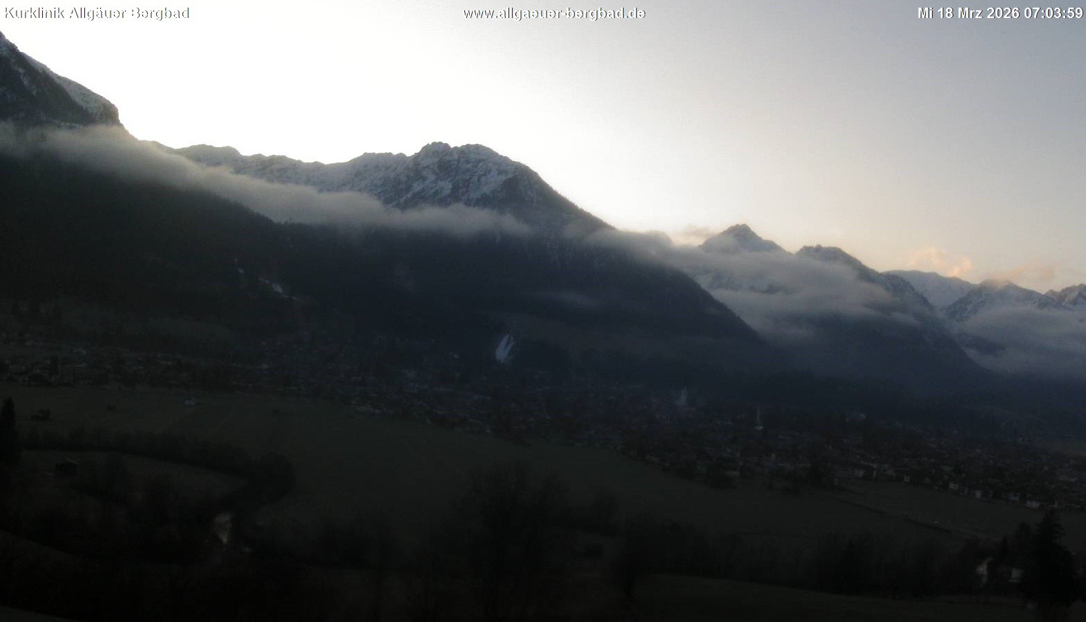 Archiv Foto Webcam Allgäuer Bergbad