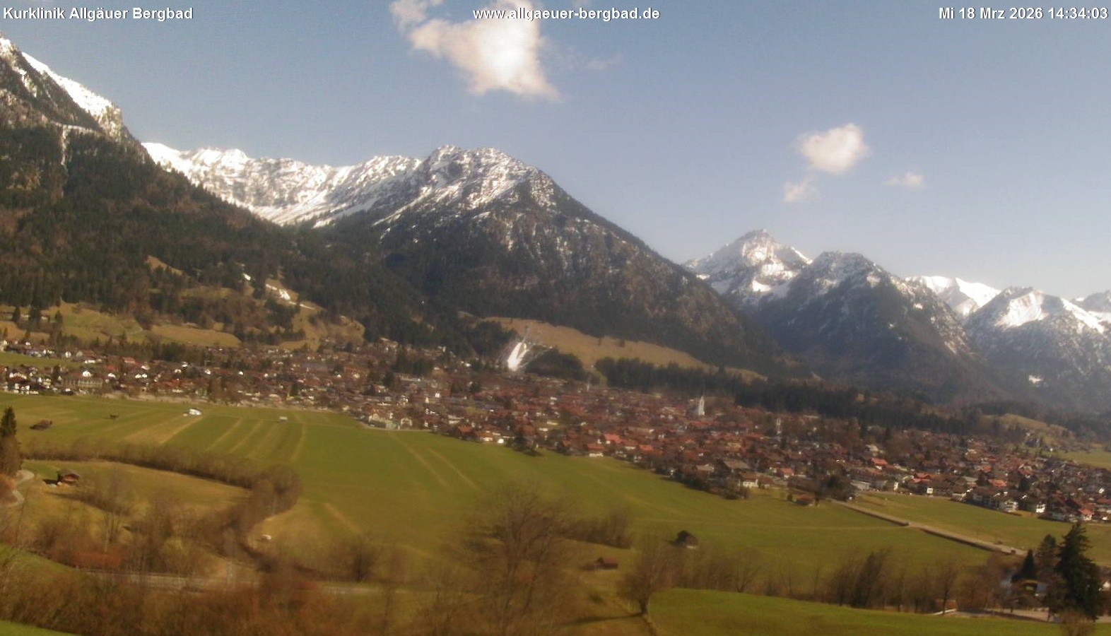 Archiv Foto Webcam Allgäuer Bergbad