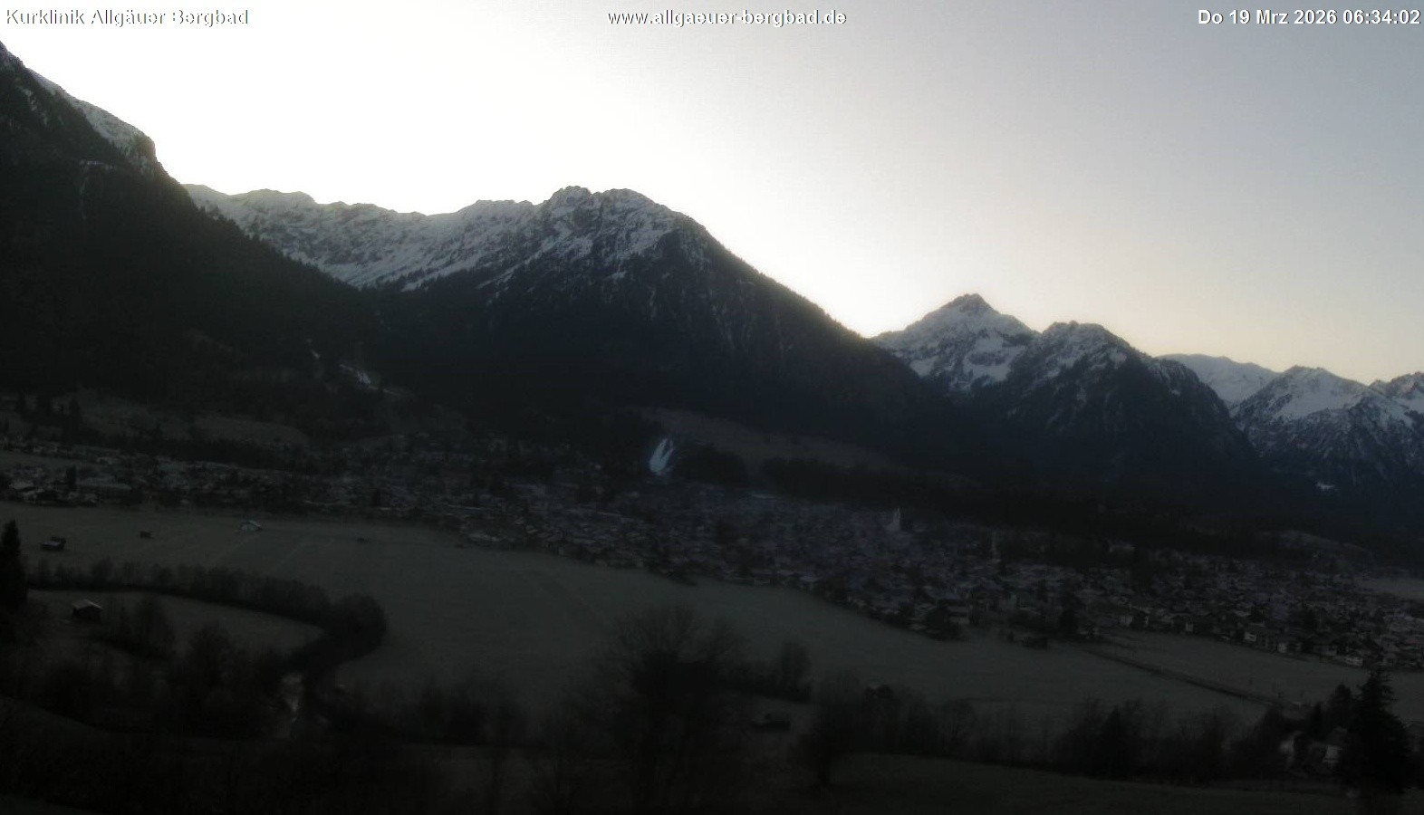 Archiv Foto Webcam Allgäuer Bergbad