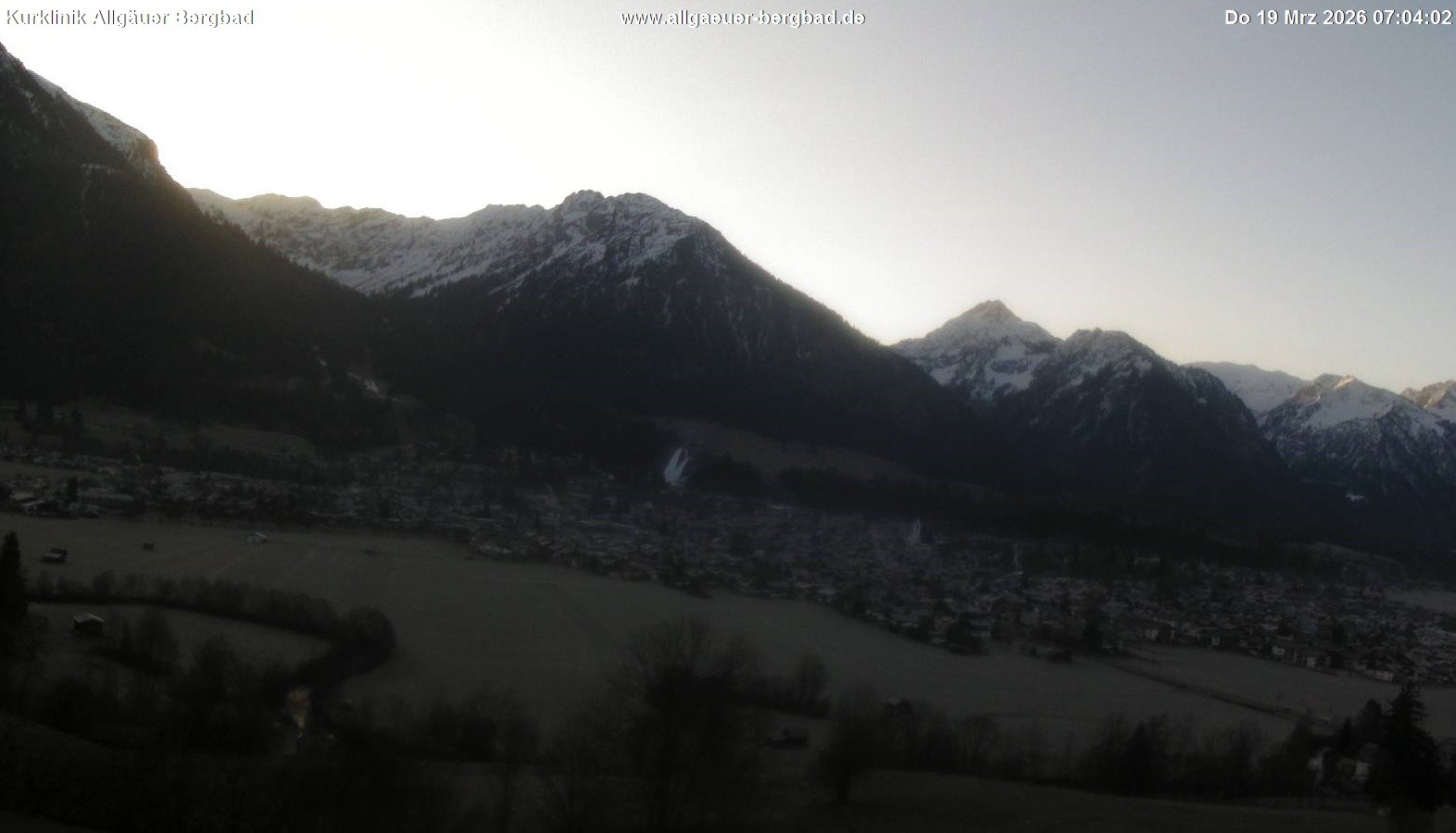 Archiv Foto Webcam Allgäuer Bergbad