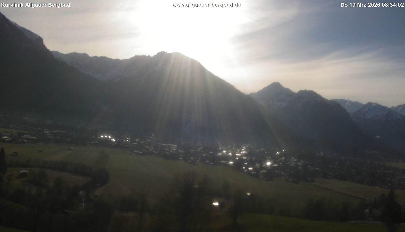 Archiv Foto Webcam Allgäuer Bergbad