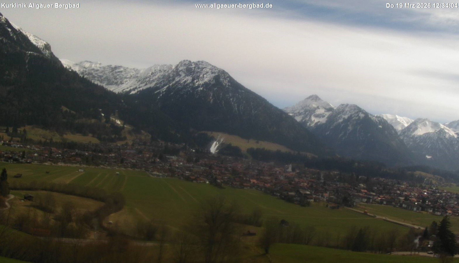 Archived image Webcam Oberstdorf Wellness Clinic