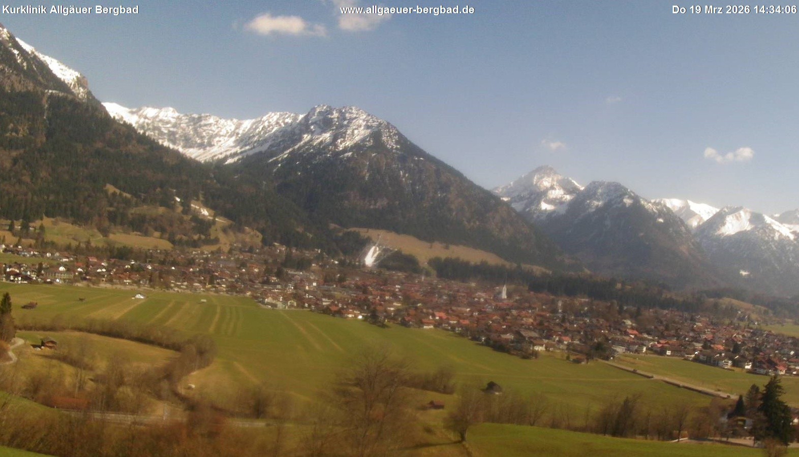 Archiv Foto Webcam Allgäuer Bergbad